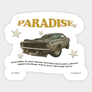 Chevy Paradise Sticker